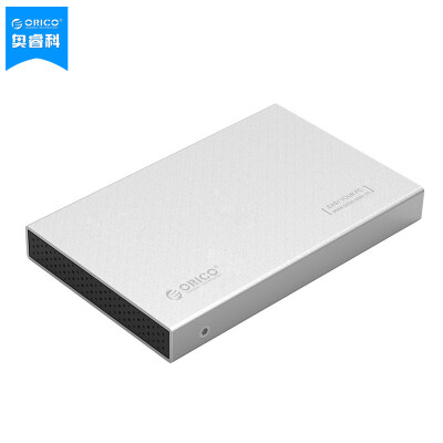 

ORICO 2518C3 25-inch Type-C mobile hard disk box aluminum SATA30 serial desktop computer external box can be screw fixed silver