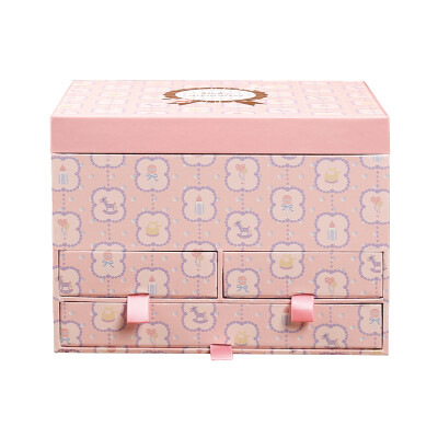 

Nakabayashi Blue Baby Storage Box Handmade Paper Box Item Finishing Baby Gift Box Cosmetic Storage Box BMB-301-B