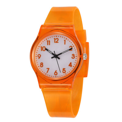 

30M Waterproof Fashion Casual Transparent Watch Jelly Small Fresh Children Kids Boys Watch Girls Women Dress Wristwatch