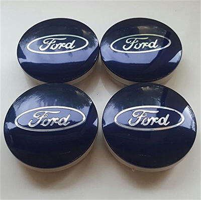 

4 x 54 мм черный FORD подходит самые новые модели СПЛАВА колеса центр ШАПКИ