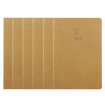 

Guangbo (GuangBo) 6 loaded 29 sheets of A5 kraft paper notebook / stationery notebook / soft copy empty zero DT5125