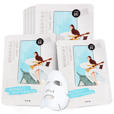 

Bailu Ling moment water surplus Peng Peng mask 30ml * 11 pieces of equipment (moist full of soothing skin