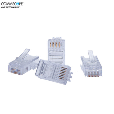 

CommScope 8-554720-3 Оригинальный сетевой UTP кристалл голову RJ45 (100 один пакет) (бывший бренд AMP)