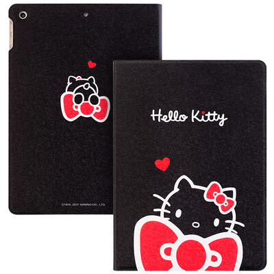 

Отличный Hello Kitty серии новый iPad 9,7-дюймовый корпус / мультфильм защиты оболочки интеллектуальных спать кожаный случай любви Кэти