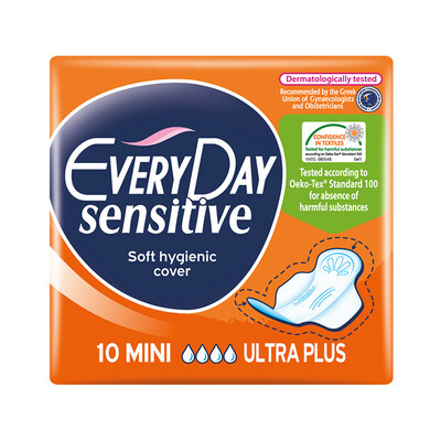 

Yirui everyday cloud soft 24cm sanitary napkin daily 10 sensitive muscle imported from Europe