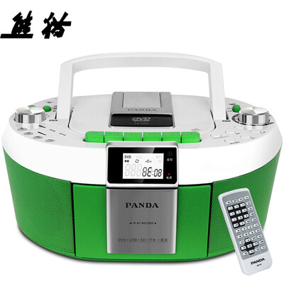 

Panda PANDA CD-820 CD player tape machine repeat machine DVD player fetal education machine recorder radio card MP3 player audio green