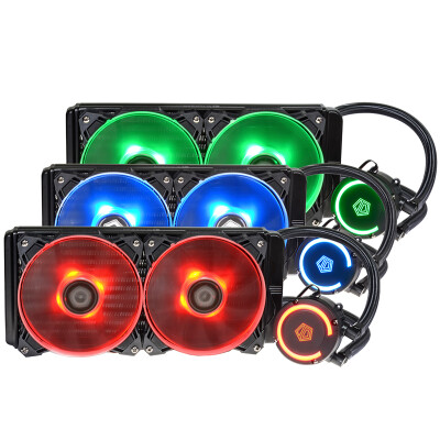 

ID-COOLING AURAFLOW 240 RGB светящий эффект встроенный охладитель процессора с водяным охлаждением 240 рядов полной платформы с AM4