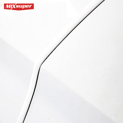 

MIXSUPER car door anti-collision strip invisible scratch-proof seal door door rubber protection stickers door anti-slip rubber strip thickening section -5 m bla