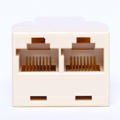 

Shanze SAMZHE SZ-8002 network cable one sub-two transfer box extension 1 minute 2 network three-way network cable connector cable through three concessions