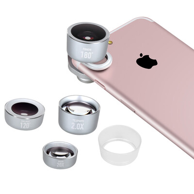 

Набор линз для смартфона 4-в-1 MOMAX X-lens