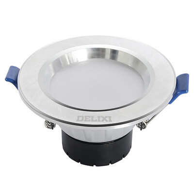 

Delixi (DELIXI) LED downlight light silver 3W downlight three-color dimming openings 7-8 cm