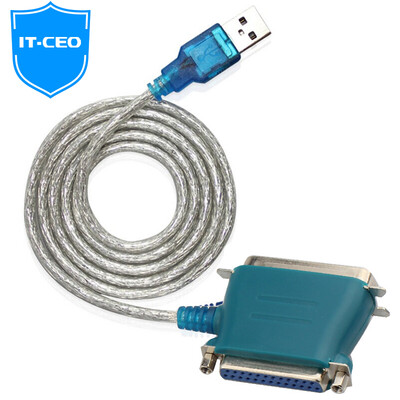 

IT-директор передача V08128 USB параллельной печать линия IEEE1284 / CN36 соединение для передачи данных контактного адаптера устаревших принтеров черного