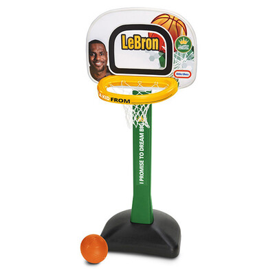 

Маленьких игрушки Tikes Little Tikes открытого шара игра баскетболисты большие мечты счастливых движением 642005