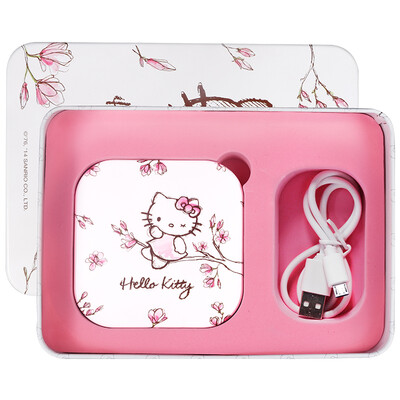 

HELLO KITTY дополнительный внешний аккумулятор, макияжное зеркало с LED лампой, 6000 Ma