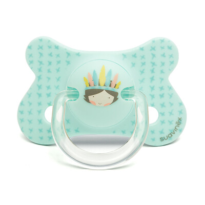 

Suviniex suavinex pacifier newborn teether baby molar pacifier 4-18 months Spain imported green
