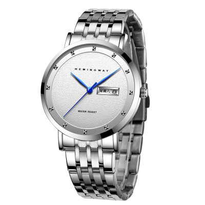 

HEMINGWAY Elegant Gentlemen Calendar Quartz Mens Watch