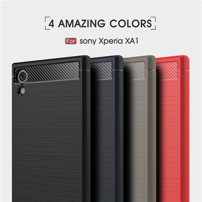

GANGXUN Sony Xperia XA1 Case Anti-Slippery Scratch-Resistant Lightweight Soft Silicon Back Cover For Sony Xperia XA1 G3121 G3112 G