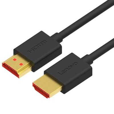 

Lenovo Lenovo HD01 черная линия HD м HDMI кабель телевизионный кабель компьютерный кабель 4K проектор 0,75