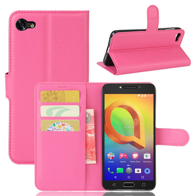 

GANGXUN Alcatel A5 LED Case High Quality PU Leather Flip Cover Kickstand Anti-shock Wallet Case for Alcatel A5 LED