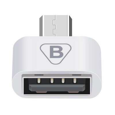

BIAZE Micro USB charging&data transfer cableAdapter Micro to OTG-white
