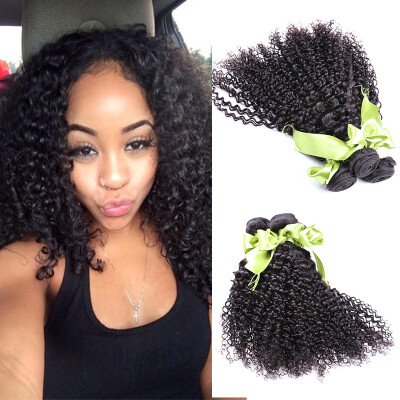 

Mink 100 Human Brazilian Kinky Curly Hair 3Pcs Virgin Hair Brazilian Curly Weave Human Hair Extensions Cheap Bundles Of Weave