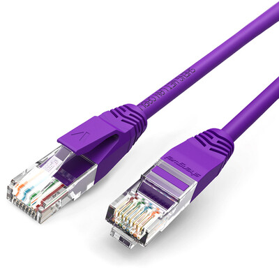 

Win (shengwei) super five network cable computer finished cable 1.5 meters purple pure copper hundred trillion cat5e class network jumper LC-2015F