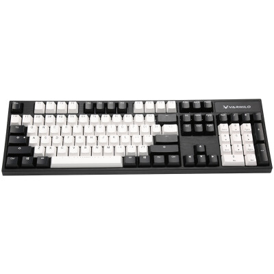 

Armor (Varmilo) Z104ML black and white two-color keycap mashup mechanical keyboard cherry (cherry) black axis