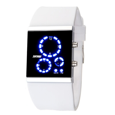 

Fashion LED couple waterproof watch jelly table as for gift lover