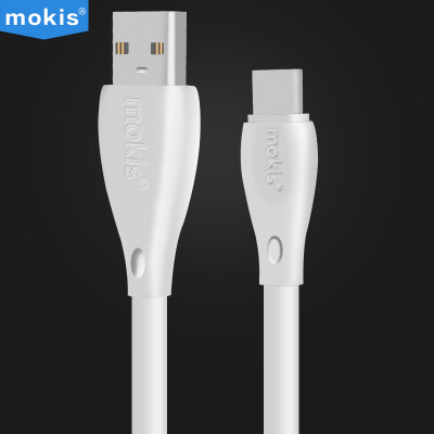 

Moxis type-c data cable / charging line / mobile phone data cable 1.2 m white for Apple / millet 5 / Huawei glory / music / ZUK / a plus / Meizu, etc.