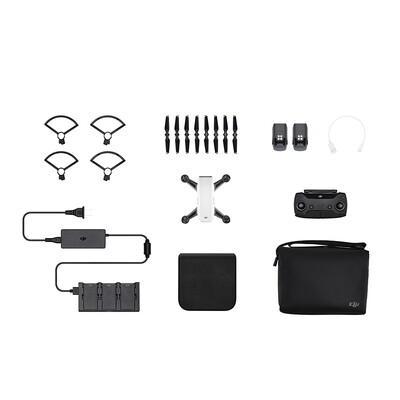 

DJI handheld intelligent unmanned aerial vehicles suit (white) high-definition aerial self-timer artifact