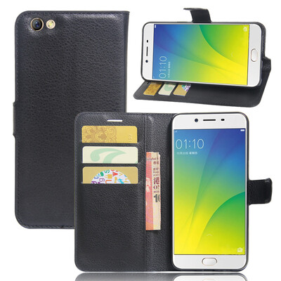 

GANGXUN Oppo F3 Plus Кожаный чехол из высококачественной кожи Кожаный чехол Kickstand Anti-shock Кошелек для Oppo R9s Plus