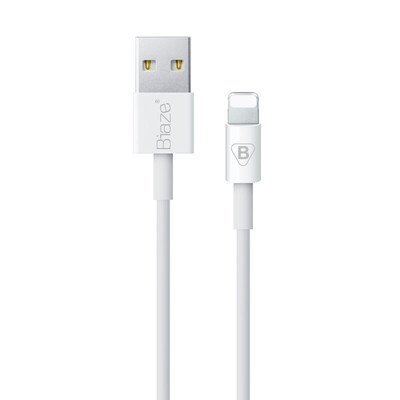 

5 BIAZE Apple 876 data cable 12 m white mobile phone charger power cord iPhone5s 6s 78 Plus X new iPad Air Mini K15