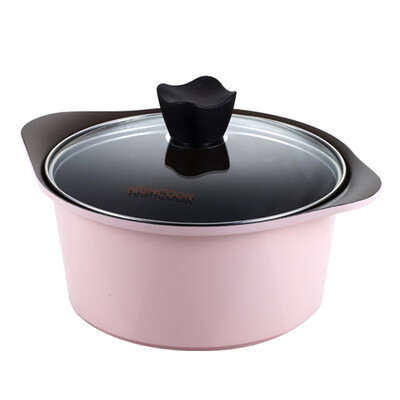 

Korean box highcook South Korea imports Ma Ka Long series soup pot non-stick pot soup pot stew pot non-stick pot induction cooker available pot MKL003-ZY