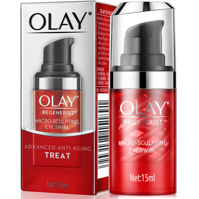 

Olay Olay eye cream new plastic Yan Jin pure series 15ml (dilute the fine lines to lift the compact packaging old and new random sent