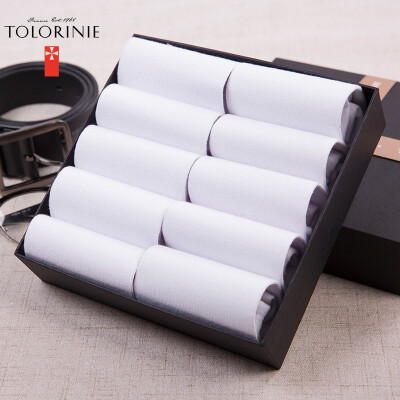 

Jingdong supermarket] TOLORINIE casual men's socks combed cotton business socks summer cotton socks breathable thin section of the state socks [10 double] K7495D0811 deep linen