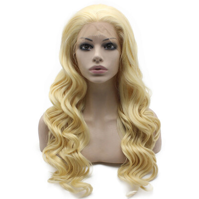 

Iwona Synthetic Hair Lace Front Long Wavy 613 Blonde Wig