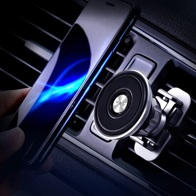 

Card ornaments car phone holder aluminum alloy magnetic suction type CS-83019 black general