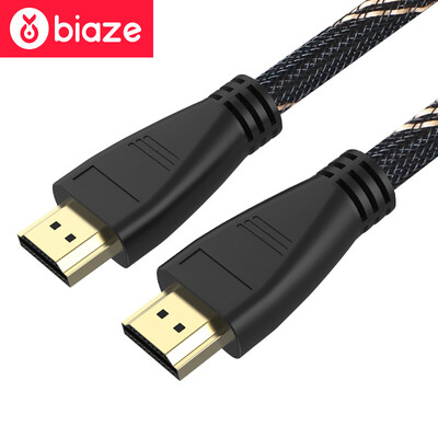 

BIAZE HDMI кабель HD цифровой высокой четкости 3D видеомониторы, подключенные к ноутбуку кабеля / проектор телевизор телеприставки и сеть Ma Huang 3 м