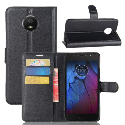 

GANGXUN Motorola Moto G5S Plus Case High Quality PU Leather Flip Cover Kickstand Anti-shock Wallet Case for Moto G5S Plus