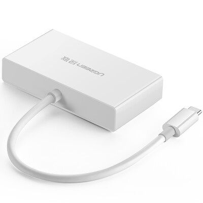 

Green Alliance Type-C cable 100 megahertz card Apple MacBook docking converter USB-C to RJ45 network port adapter data cable 30HUB splitter hub 40382