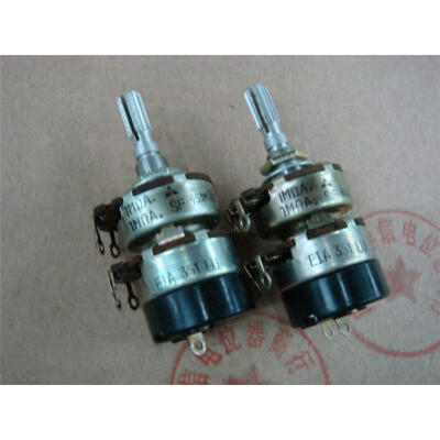 

Double- A1M potentiometer with switch - shaft length 25MM