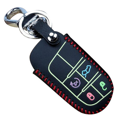 

Huashi modern key bag hand-stitched folding three-key red name rui IX35IX25 Yuet key set keychain