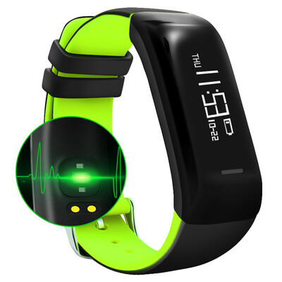 

Newman Newmine G810 Bluetooth sport smart bracelet watch waterproof men&women blood pressure heart rate wristband wristband green