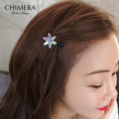 

Chimera CHIMERA hair ornaments headdress flower shadow Symphony small trumpet hairpin hairpin Liu Hai folder magic color