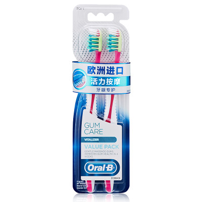 

OralB (OralB) включени массаж десен колледжа медсестер зубную щетку Duo Pack (импорт Ирландия)