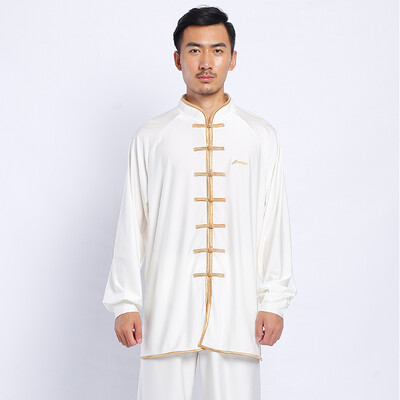 

Li Ning LINING Taiji Men&women martial arts service morning exercise comfortable breathable Tai Chi service performance clothing white