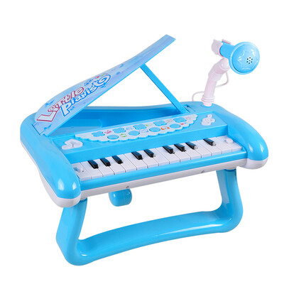 

QIAO WA BAO BEI children&39s electronic toys baby puzzle children multi-purpose small piano with light