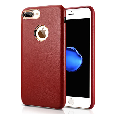 

Luxury soft sheepskin Genuine Leather Phone Case Cover for iPhone 7 &7plus