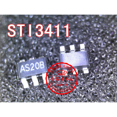 

10piece100 New STI3411 AS20B SOT-23-6 Chipset