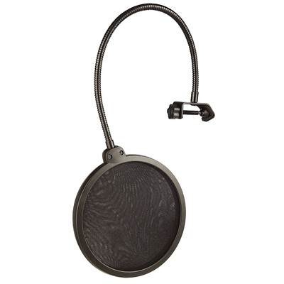 

ACON iCON PF-02 noise protection network spray hood black professional double microphone microphone spray guard cantilever bracket dedicated